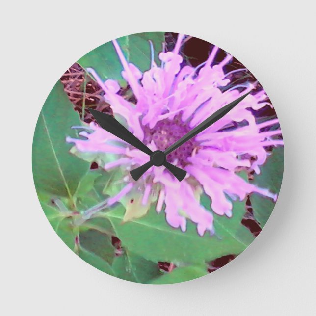 SommarBlomma.jpg Rund Klocka (Framsida)