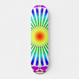 Sommarblomma Mini Skateboard Bräda 18,5 Cm