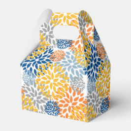 SommarBlommigtens Abstrakt Ljusa färger Mönster Presentaskar