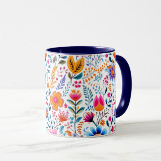 Sommarblommor 15 oz mugg