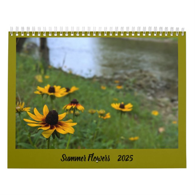 sommarblommor 2025 kalender (Omslag)