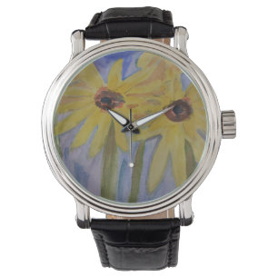 Sommarblommor, Gult Armbandsur