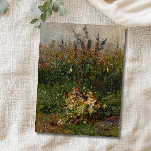 Sommarblommor i Fält Vykort