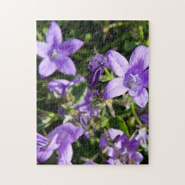 Sommarblommor. Jigsaws Pussel (Vertikal)