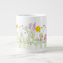 Sommarblommor Jumbo Mugg