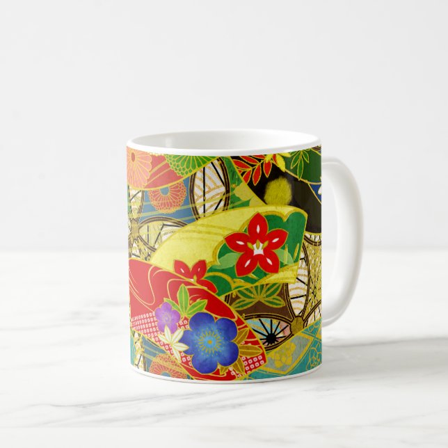 Sommarblommor Kaffemugg (Framsida höger)