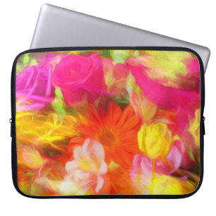 Sommarblommor Laptop Fodral