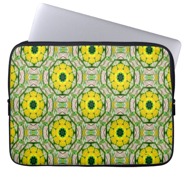 Sommarblommor.. Laptop Fodral (Framsidan)