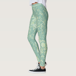 Sommarblommor Leggings