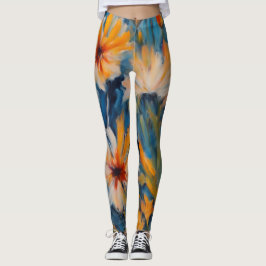 Sommarblommor Leggings
