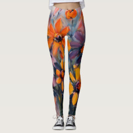 Sommarblommor Leggings