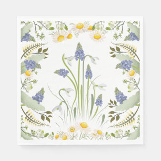 Sommarblommor Lunchservett Pappersservett