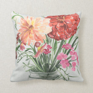 Sommarblommor - Pinks och Kudde