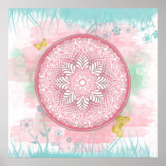 Sommarblommor Poster (Framsidan)