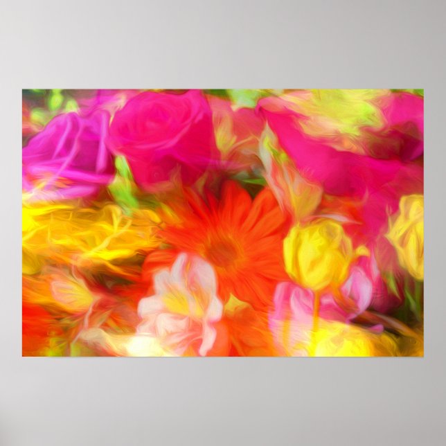 Sommarblommor Poster (Framsidan)