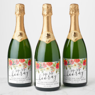 Sommarblommor Sip Sip Hooray Bröllopsdusch