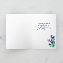 Sommarblommor tack vare kortet