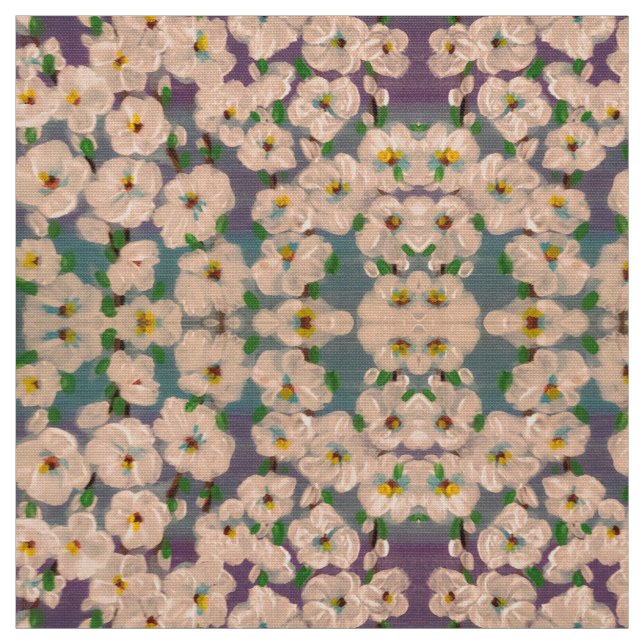 Sommarblommor Tyg (Provkarta)