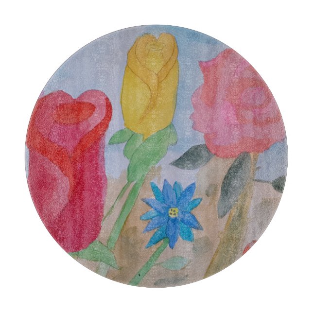 Sommarblomsterträdgård (Framsidan)