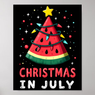 Sommarbojkott Juli i juli Watermelon Poster