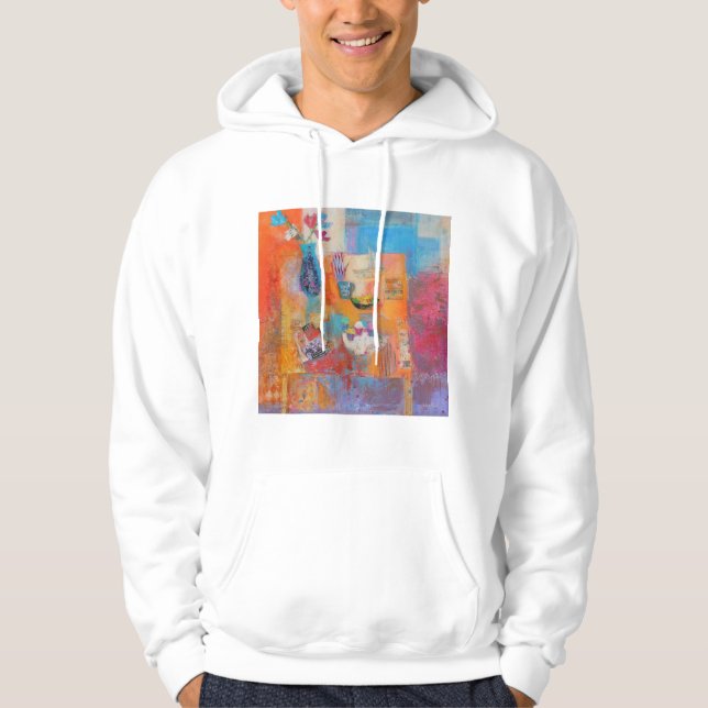 Sommarbord Sweatshirt Med Luva (Framsida)