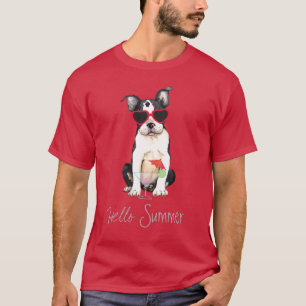 Sommarboston Terrier T Shirt