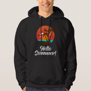 Sommarbovacation Surfa Sea Coola Sol Funny Gift Hoodie