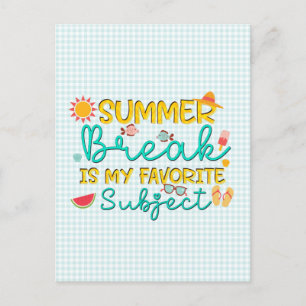 SommarBreak är min favorit subjekt i förra dagen S Vykort