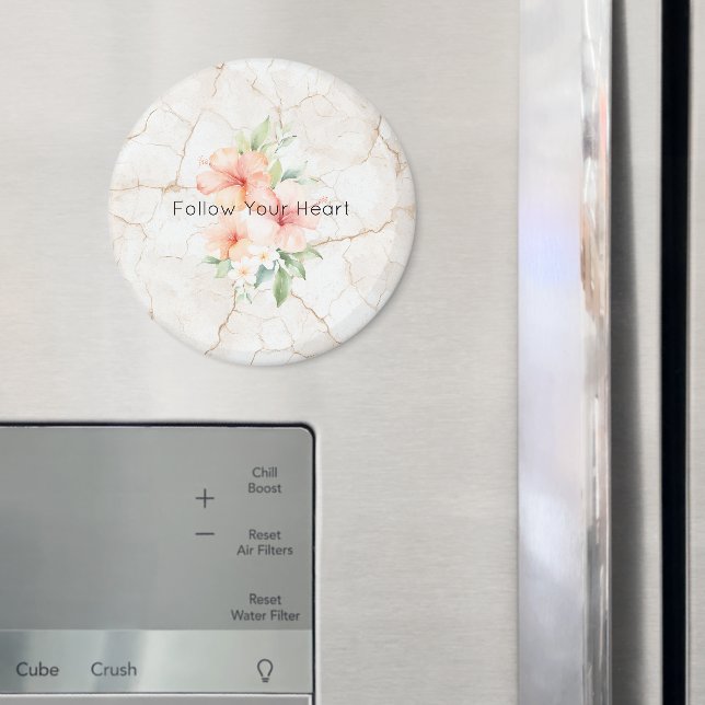 Sommarbris Rosenskär Pepton Hibiskus   Magnet (In Situ (Fridge))
