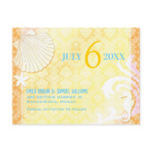 Sommarbris Strandbröllop Spara datumet