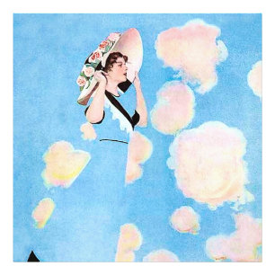 Sommarbriser av C Coles Phillips Fototryck