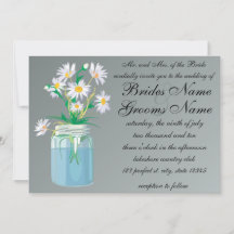 Sommarbröllop - inbjudningar till Daisy