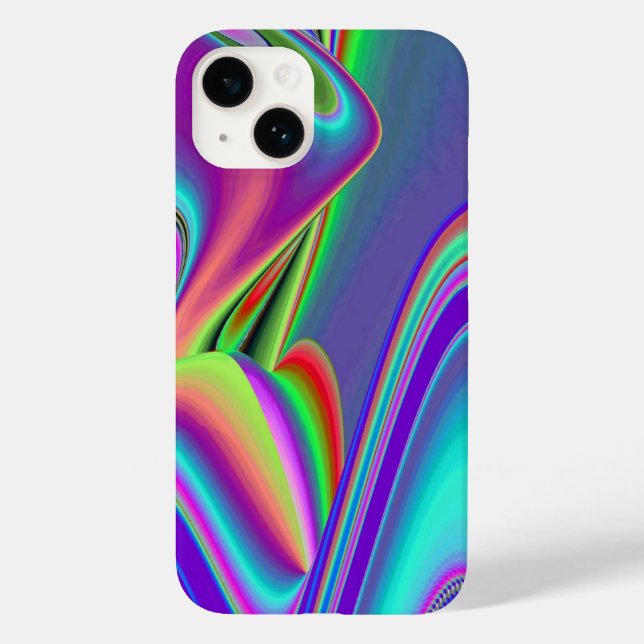 Sommarbryggelse, Abstrakt 3D Rainbowart (Baksida)