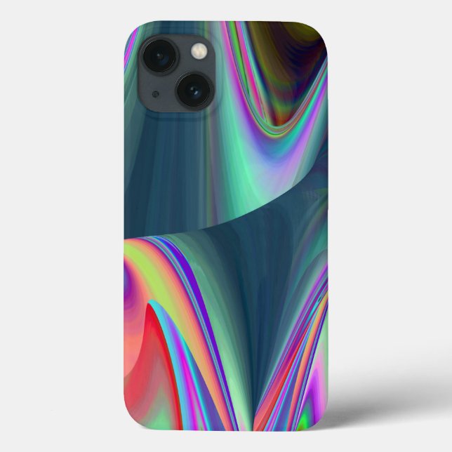 Sommarbryggelse, Abstrakt 3D Rainbowart (Baksida)