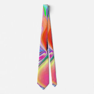 Sommarbryggelse, Abstrakt 3D Rainbowart Slips