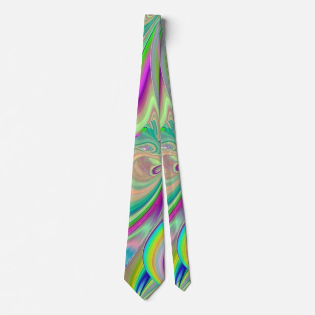 Sommarbryggelse, Abstrakt 3D Rainbowart Slips (Framsida)