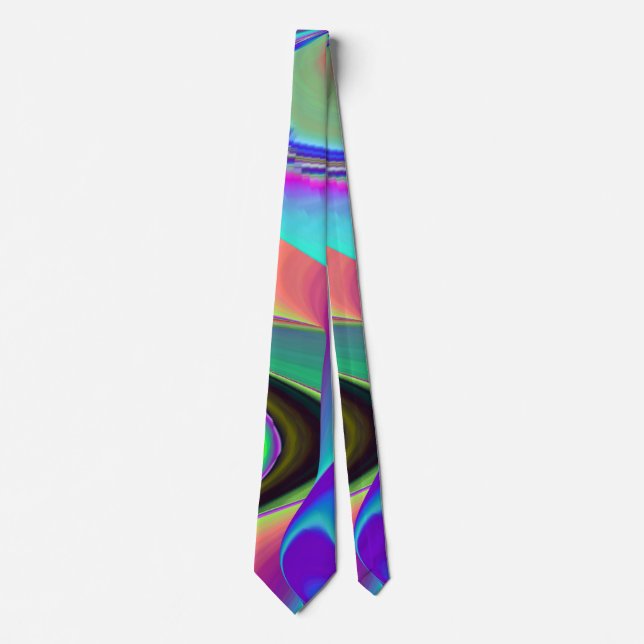 Sommarbryggelse, Abstrakt 3D Rainbowart Slips (Framsida)