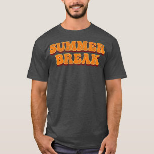 Sommarbrytning Vintage Retro Text T Shirt