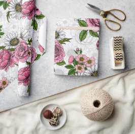 Sommarbuketter Presentpapper