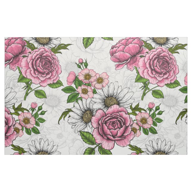 Sommarbuketter Tyg (Fat Quarter)