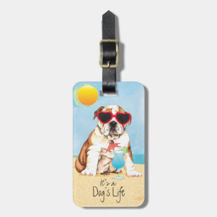Sommarbulldogg Bagagebricka