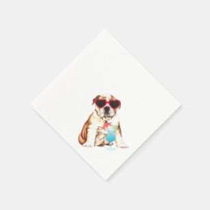 Sommarbulldogg Pappersservett