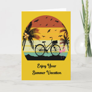 Sommarbuss-visitkort Tack Kort