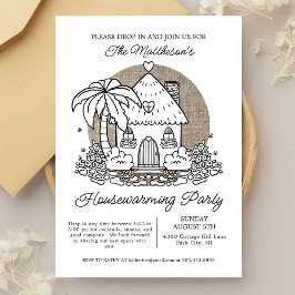 Sommarbussen sjönk i Party Inbjudningar