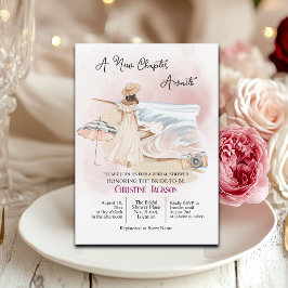 SommarChicen "A New Chapter Awaits" Möhippa Inbjudningar