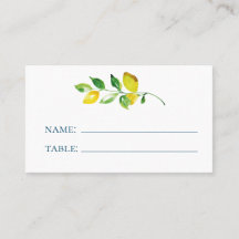 Sommarcitron och lövverk