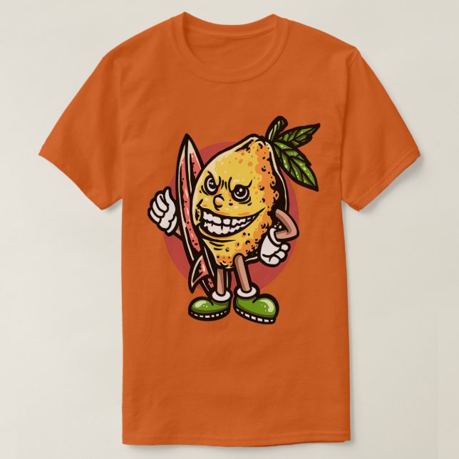 sommarcitron t shirt (Design framsida)