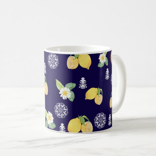 Sommarcitroner Kaffemugg (Framsida höger)