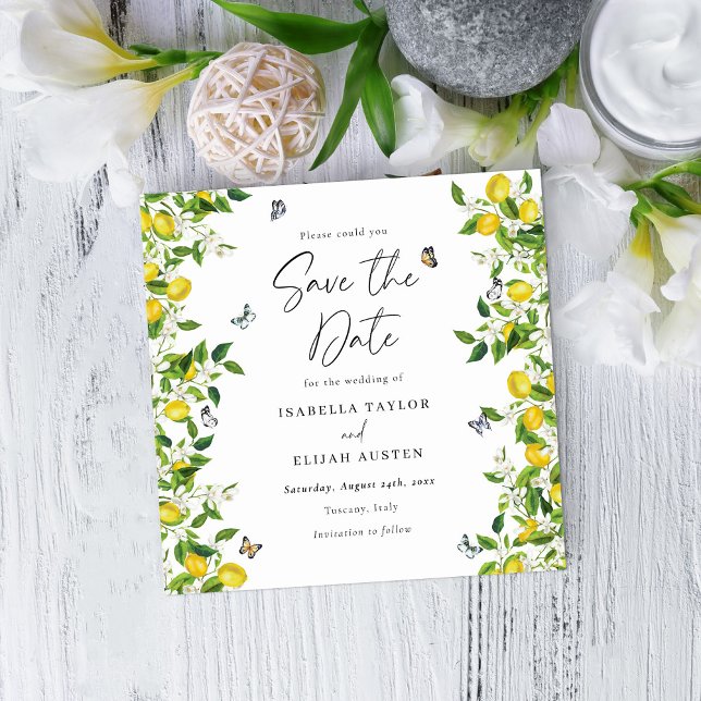 Sommarcitroner Spara datum (Skapare uppladdad)