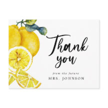 Sommarcitroner Tack Bröllopsfest